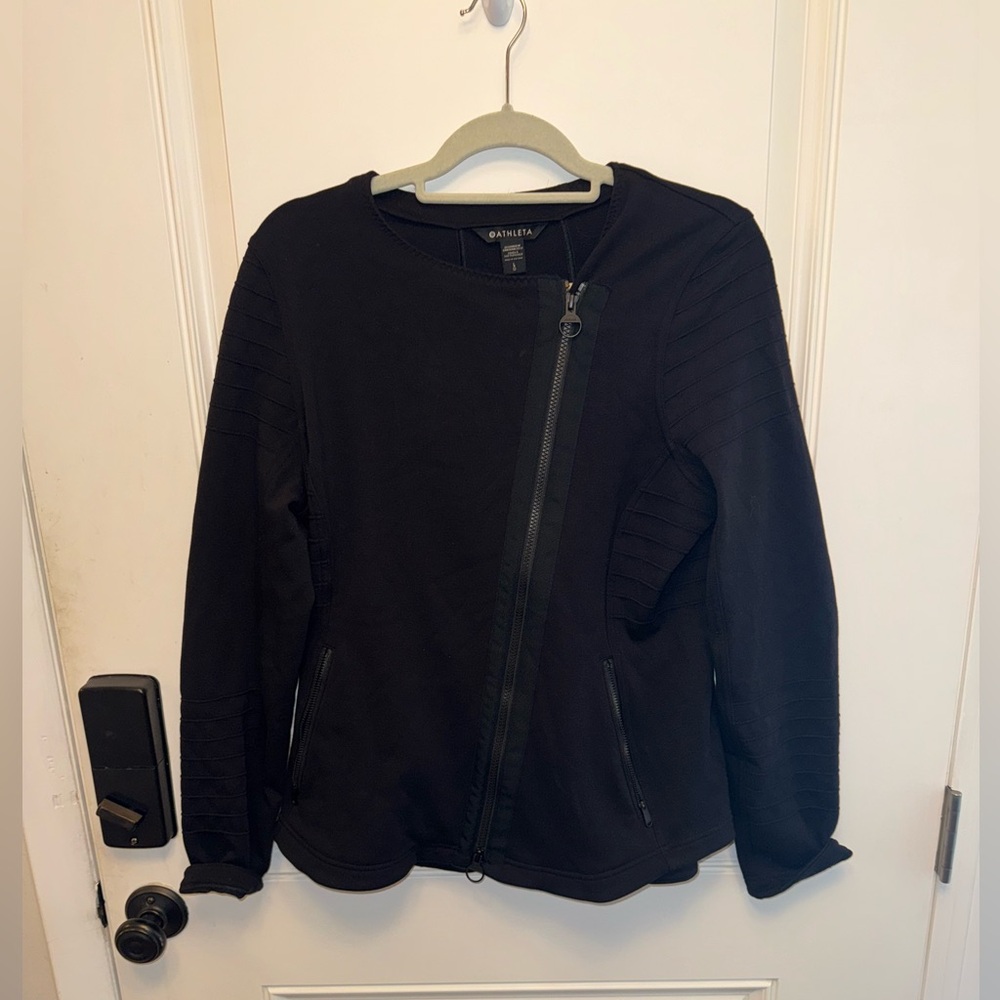 Athelta women’s motorcycle jacket -size L
